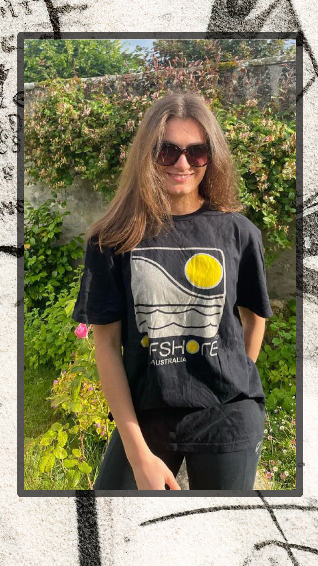 Morning Sun Printed T shirt
