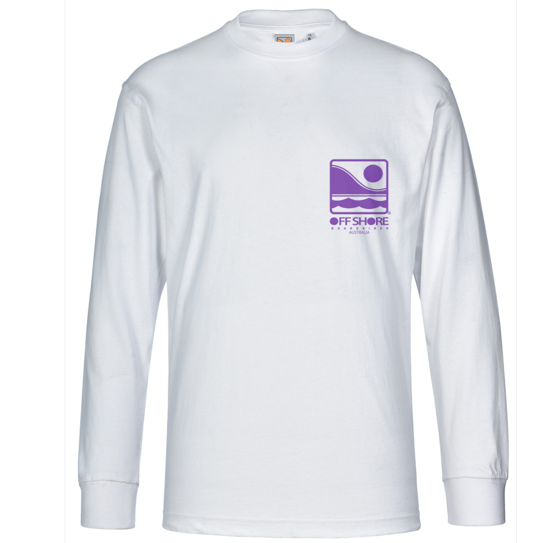 Long Sleeve T shirt Classic Offshore Back Print